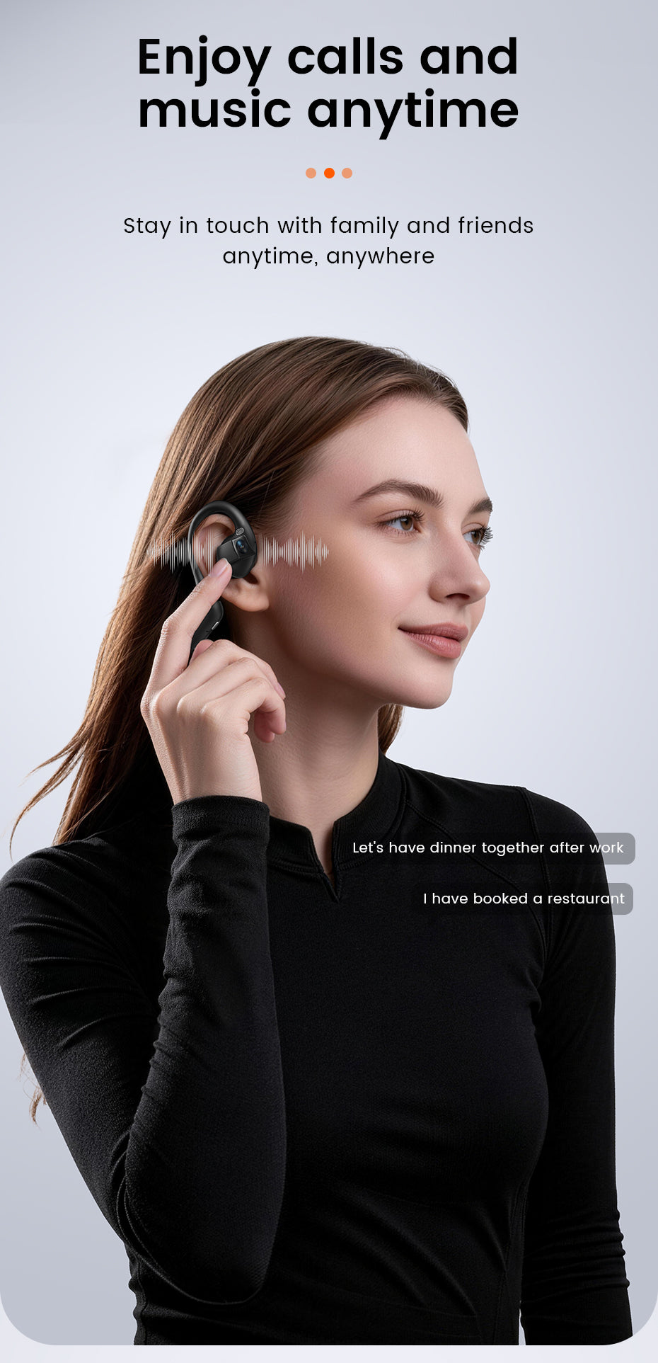AI Camera Headphones | Smart Bluetooth Open Ear Earbuds with 8MP POV Camera, 1080P Video Recording, AI Translation, Voice Assistant, EIS Stabilization & Hands-Free Wearable Technology