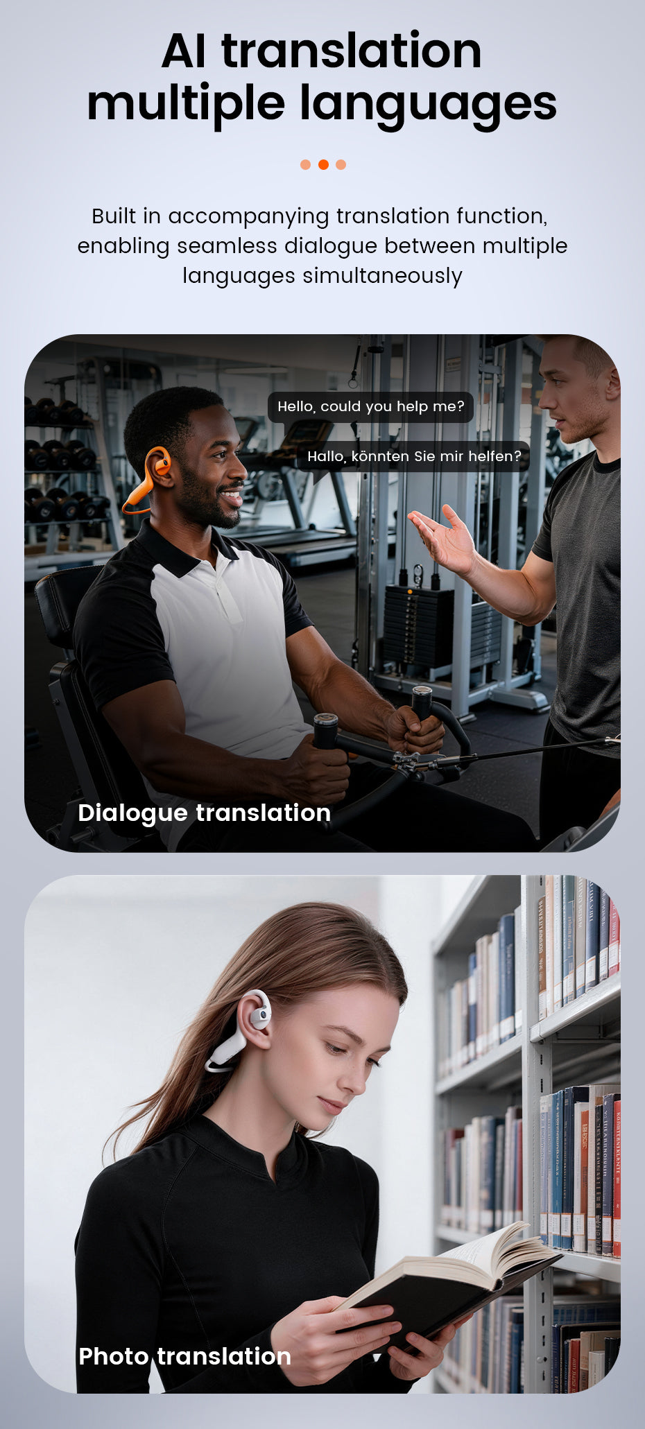 AI Camera Headphones | Smart Bluetooth Open Ear Earbuds with 8MP POV Camera, 1080P Video Recording, AI Translation, Voice Assistant, EIS Stabilization & Hands-Free Wearable Technology