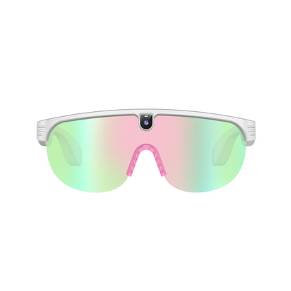 Ridglo G5 1080P Smart Camera Cycling Glasses with Bluetooth Audio – Hands-Free POV Video Recording Sunglasses