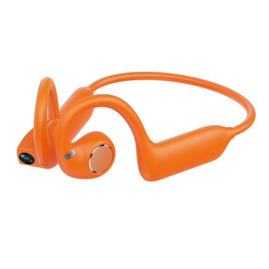 Ridglo AI Camera Headphones with 8MP POV Camera, 1080P Video & Bluetooth Open-Ear Audio