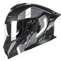 Ridglo Full Face Motorcycle Helmet – Aerodynamic Racing Helmet with Wide Visor, Ventilation System for Street Riding, Touring & Sport Bike