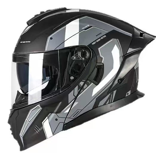 Ridglo Full Face Motorcycle Helmet with Wide Visor & Ventilation