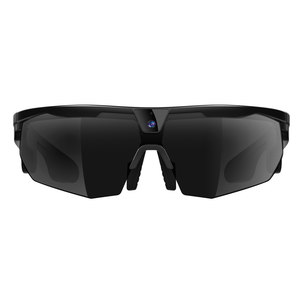 Ridglo W640 AI Smart Cycling Glasses with 1080P Camera & Bluetooth Music