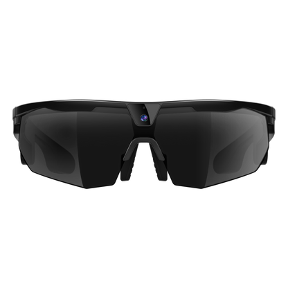 Ridglo W640 AI Smart Cycling Glasses with 1080P Camera & Bluetooth Music