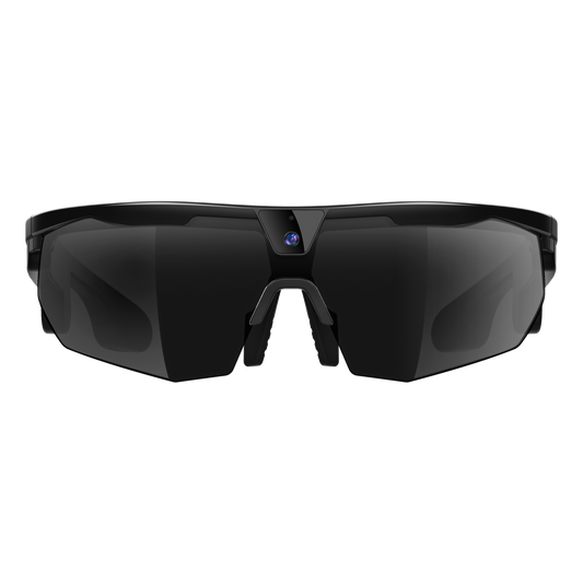 Ridglo W640 AI Smart Cycling Glasses with 1080P Camera & Bluetooth Music