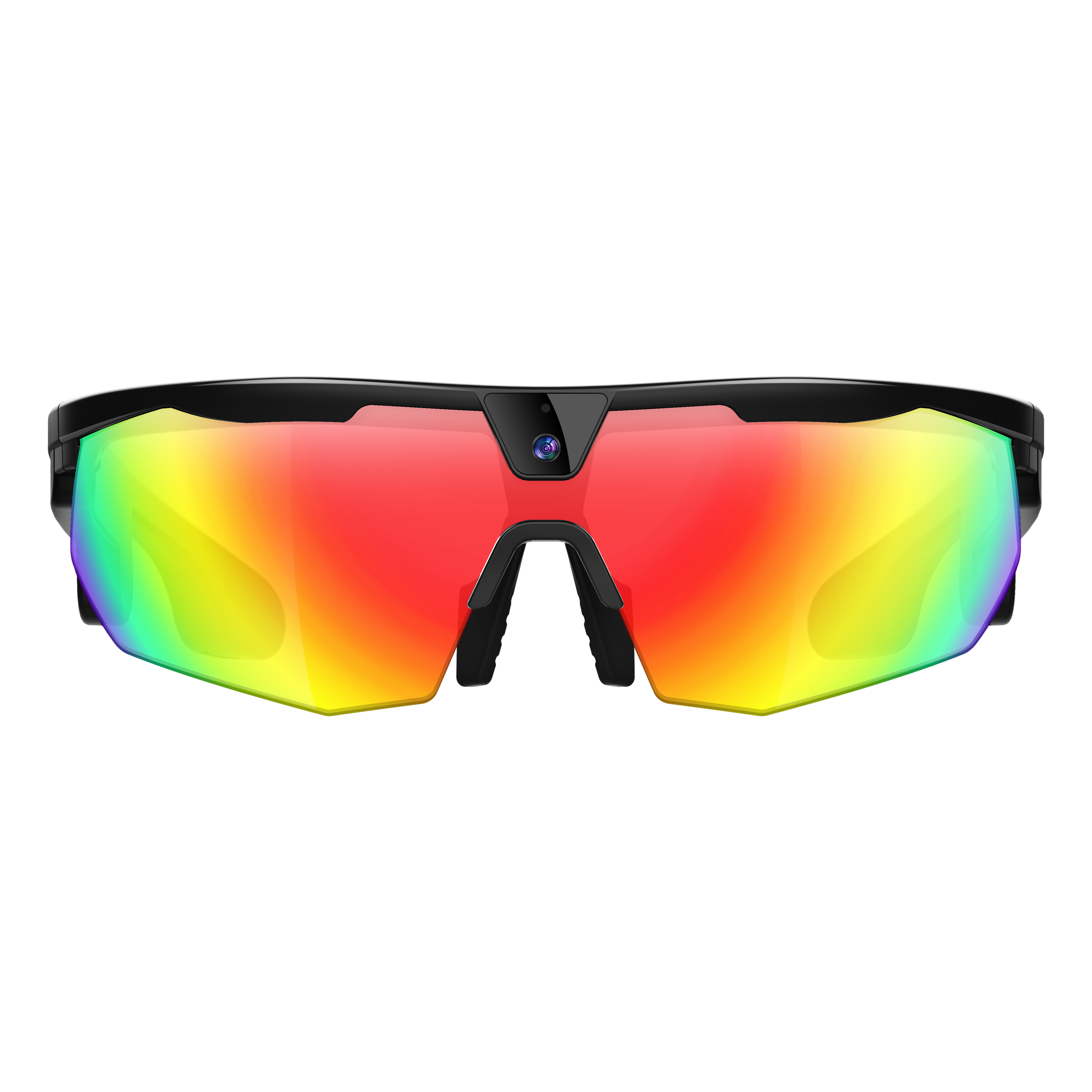 AI Smart Cycling Glasses with 1080P Camera & Bluetooth Music