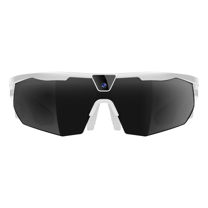 Ridglo W640 AI Smart Cycling Glasses with 1080P Camera & Bluetooth Music